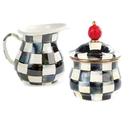 Courtly Check Creamer & Sugar Bowl Set