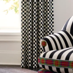 Courtly Check Curtain Panel