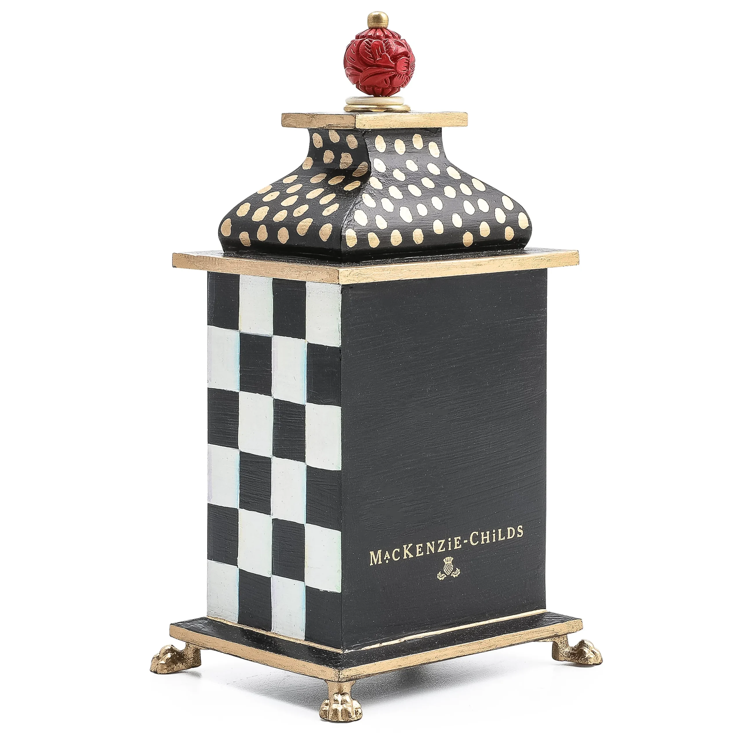 Courtly Check Desk Clock