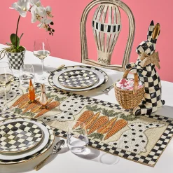 Courtly Check Dinner Plate