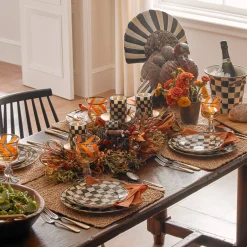 Courtly Check Dinner Plate
