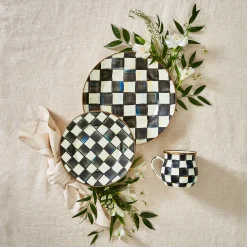 Courtly Check Dinner Plate