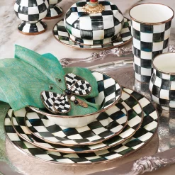 Courtly Check Dinner Plate