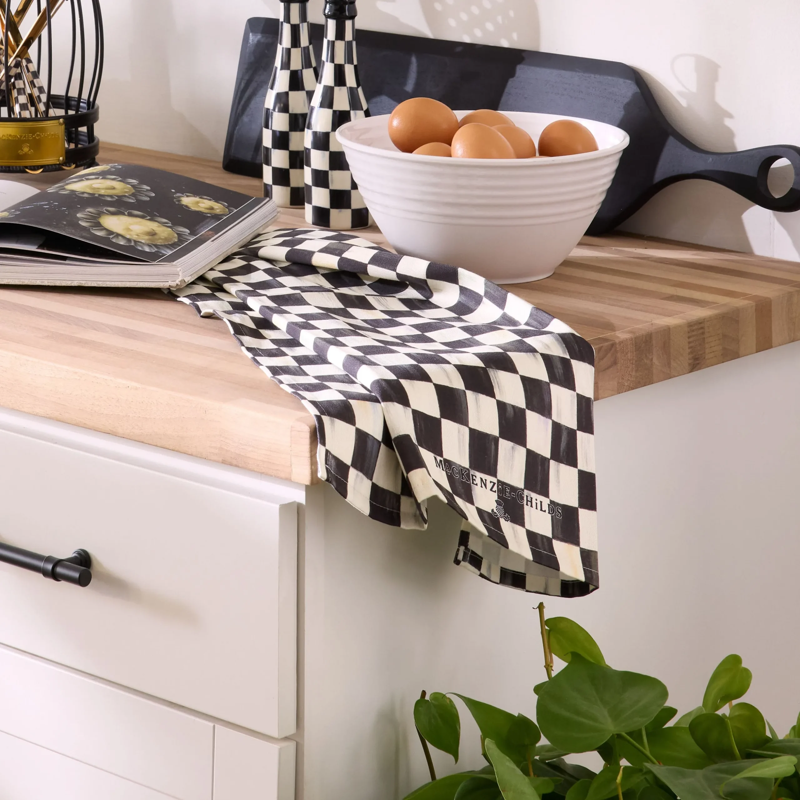 Courtly Check Dish Towel
