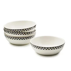 Courtly Check Everyday Bowls, Set of 4