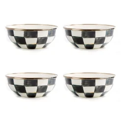 Courtly Check Everyday Bowls, Set of 4