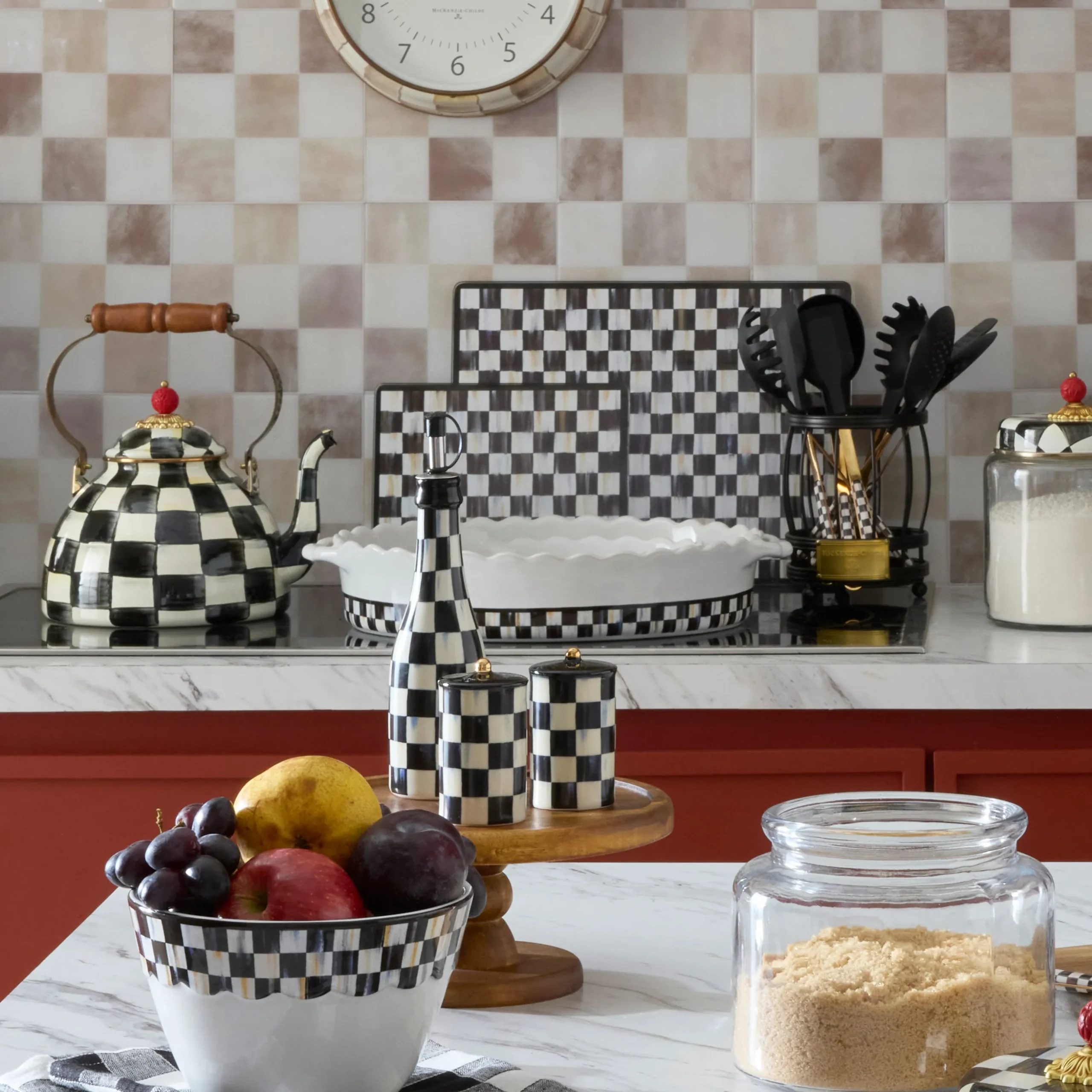 Courtly Check Everyday Large Oval Baker