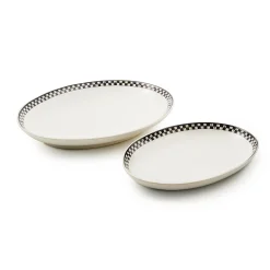 Courtly Check Everyday Oval Platters, Set of 2