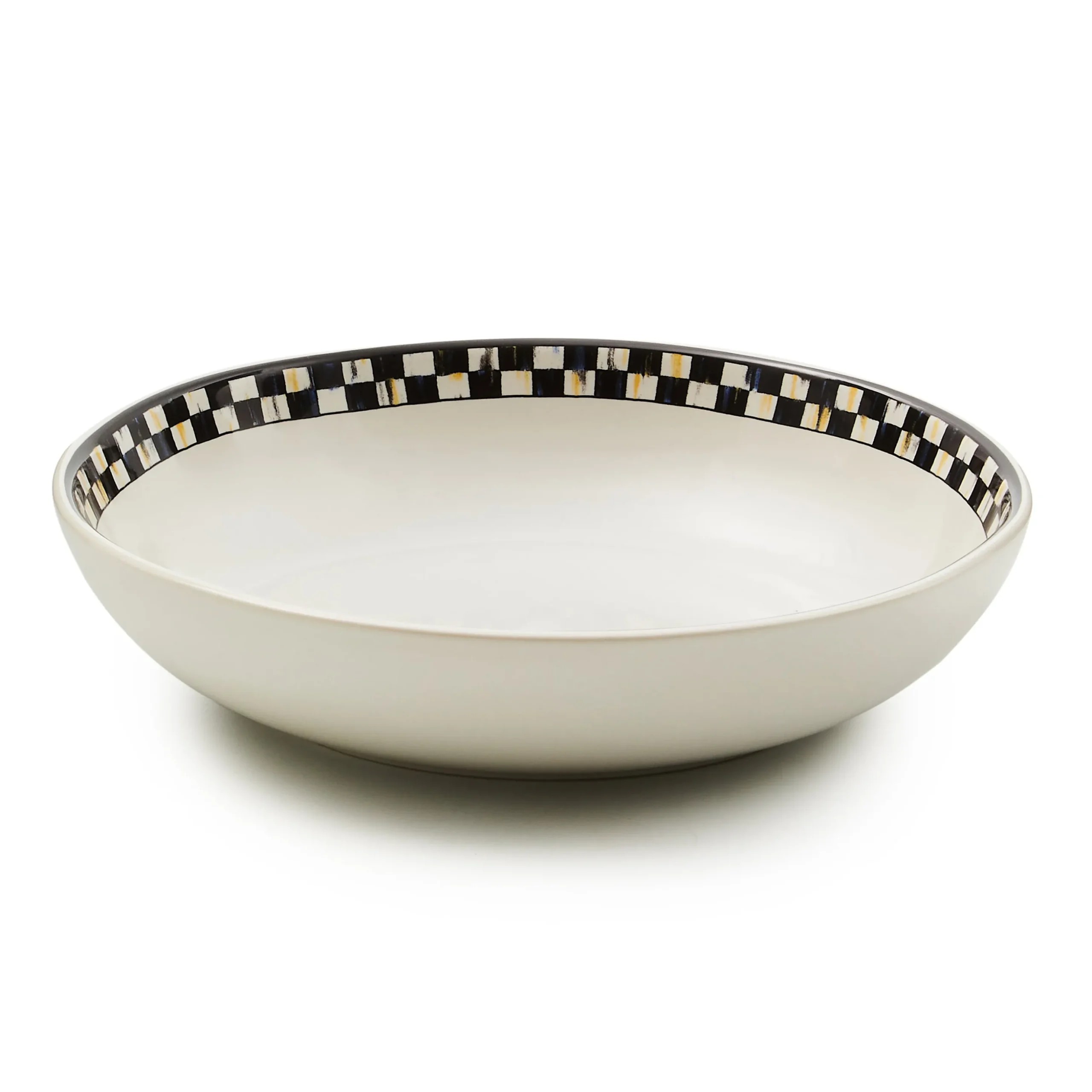Courtly Check Everyday Pasta Bowls, Set of 4