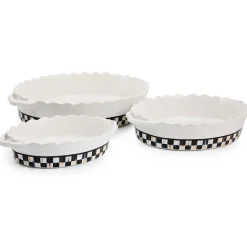 Courtly Check Everyday Small Oval Baker