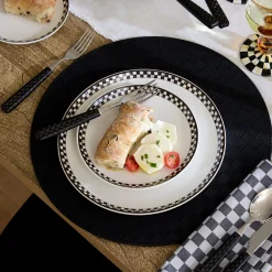 Courtly Check Everyday Small Plates, Set of 4