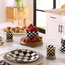 Courtly Check Farmhouse Berry Basket