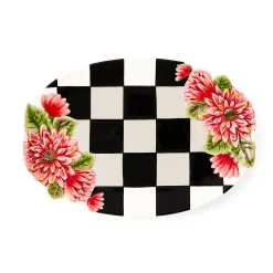 Courtly Check Floral Trinket Dish
