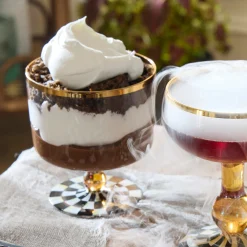 Courtly Check Glass Sorbet