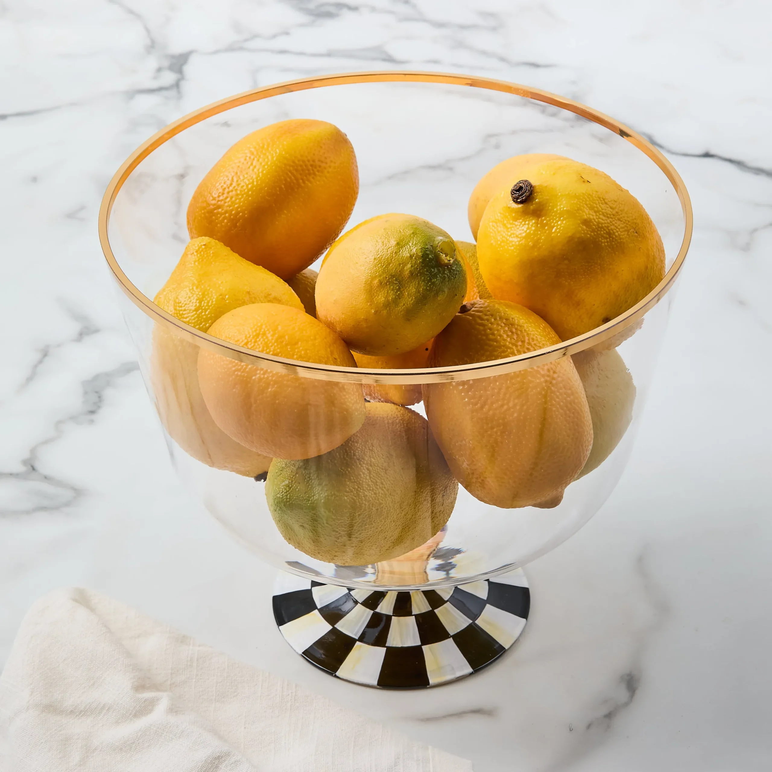 Courtly Check Glass Trifle