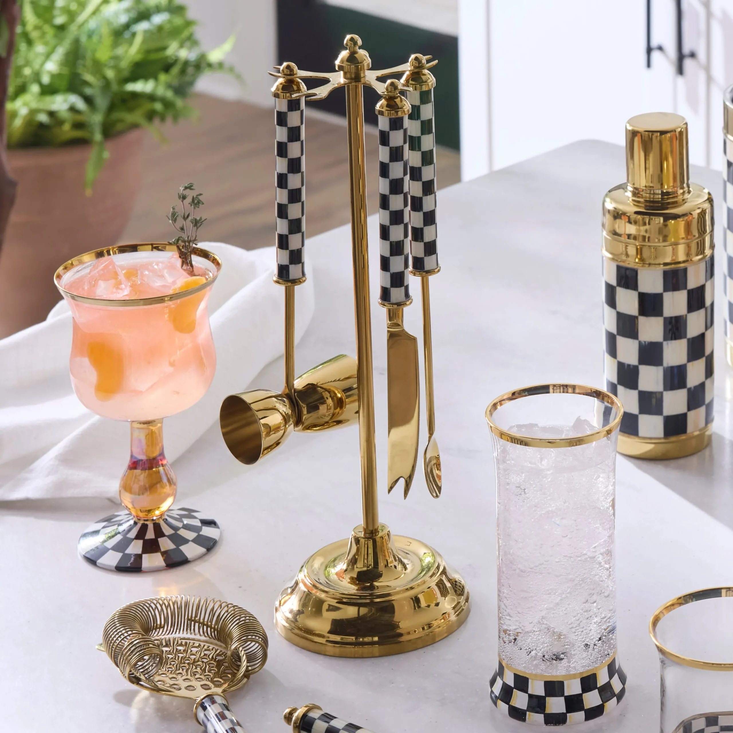 Courtly Check 3260 Gold Bar Tool Set