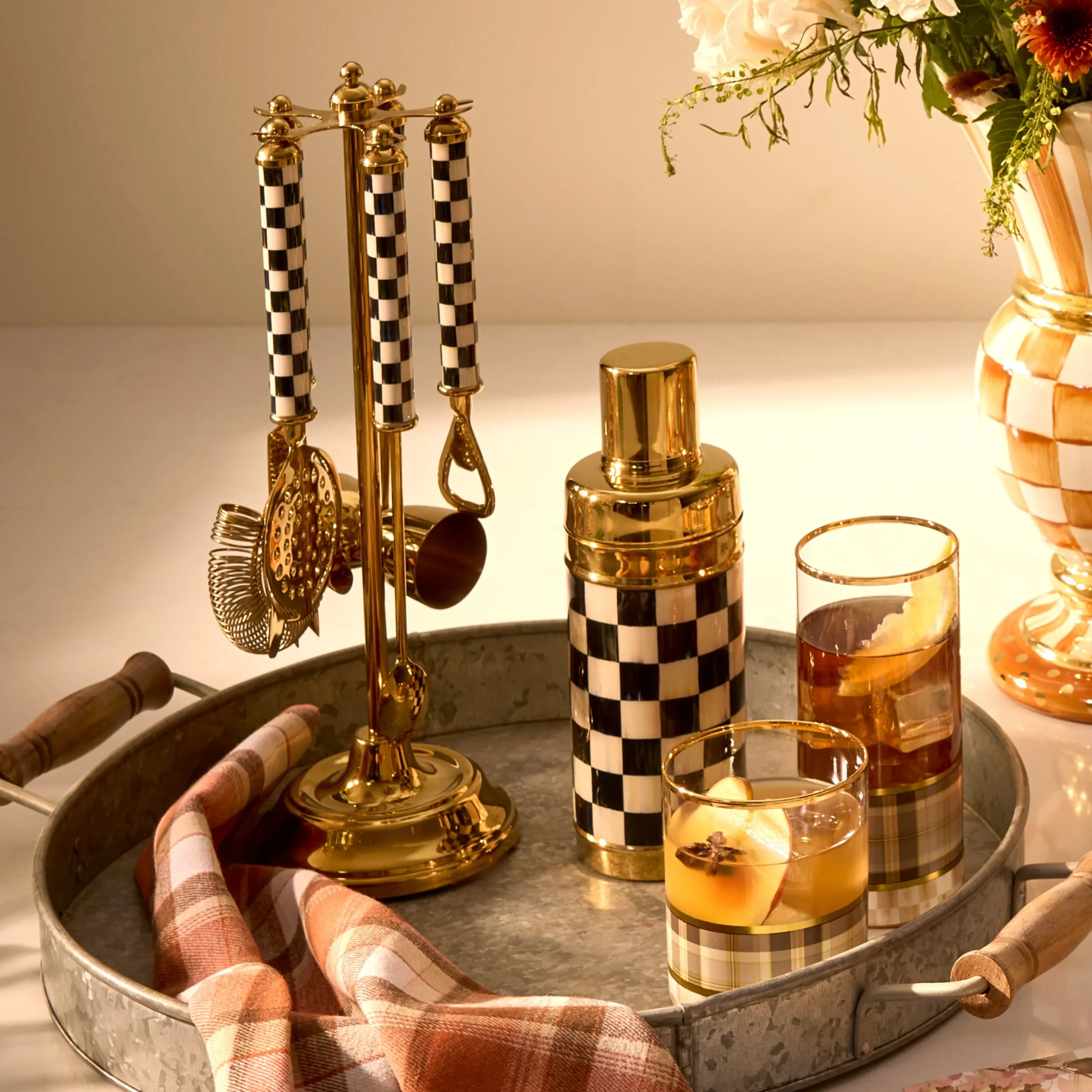 Courtly Check 3260 Gold Bar Tool Set