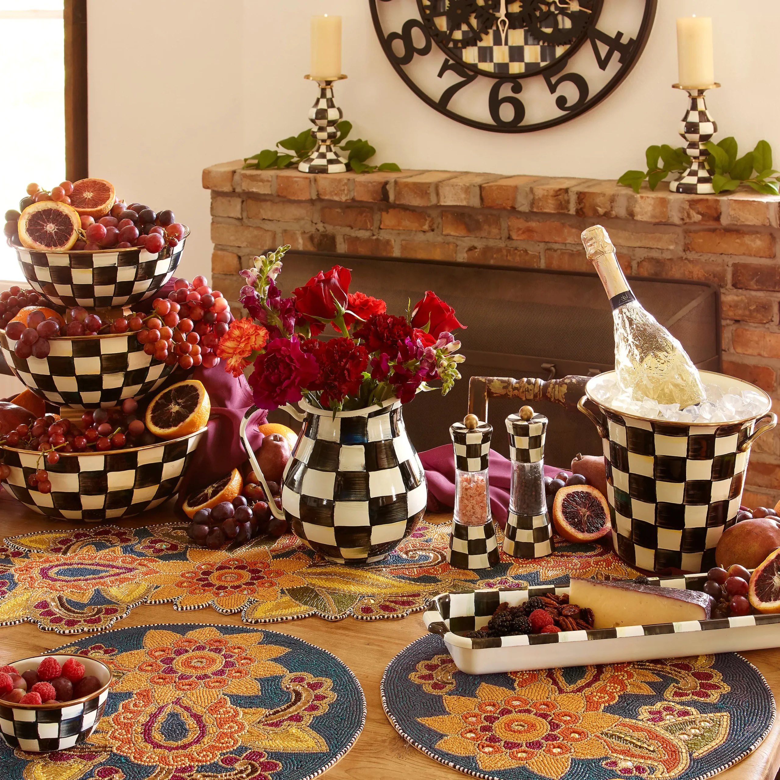 Courtly Check Grinder