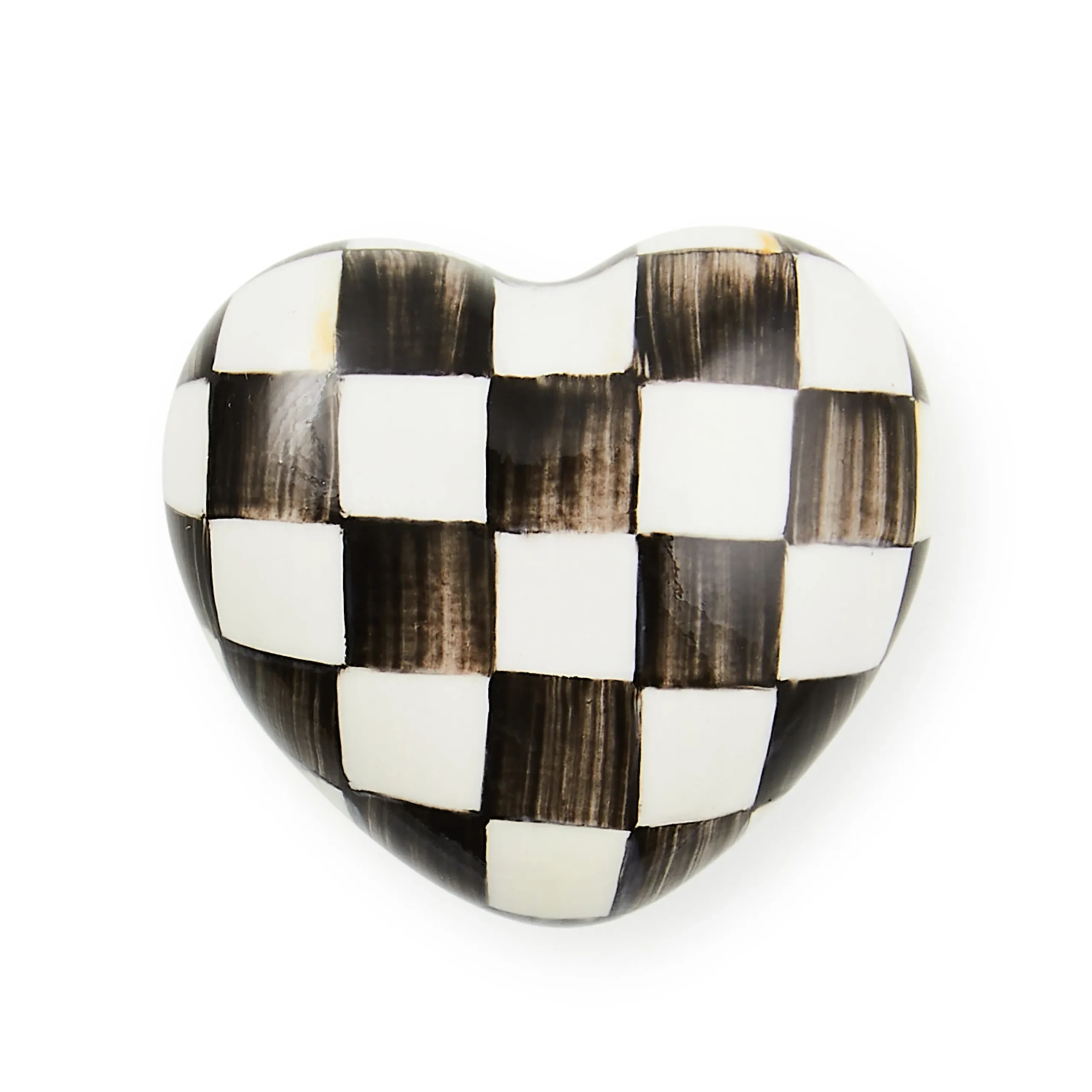 Courtly Check Heart Knob