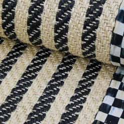 Courtly Check Herringbone Stripe 6' x 9' Sisal Rug