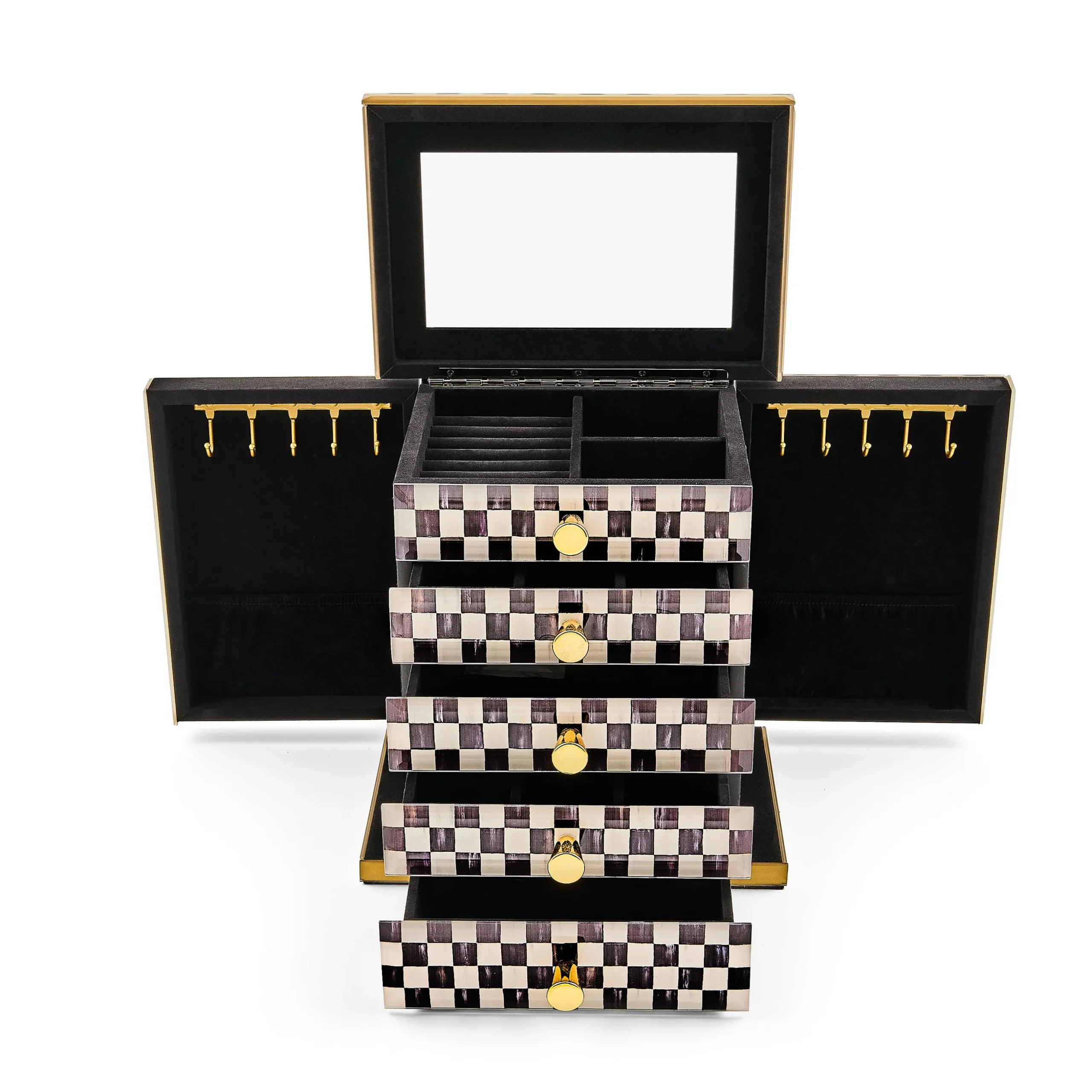 Courtly Check Jewelry Armoire