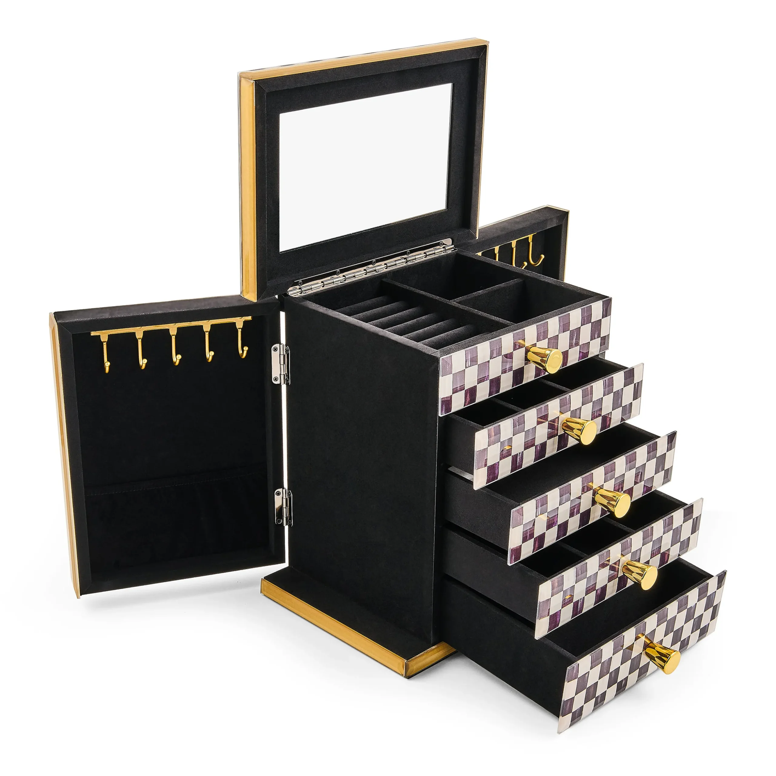 Courtly Check Jewelry Armoire