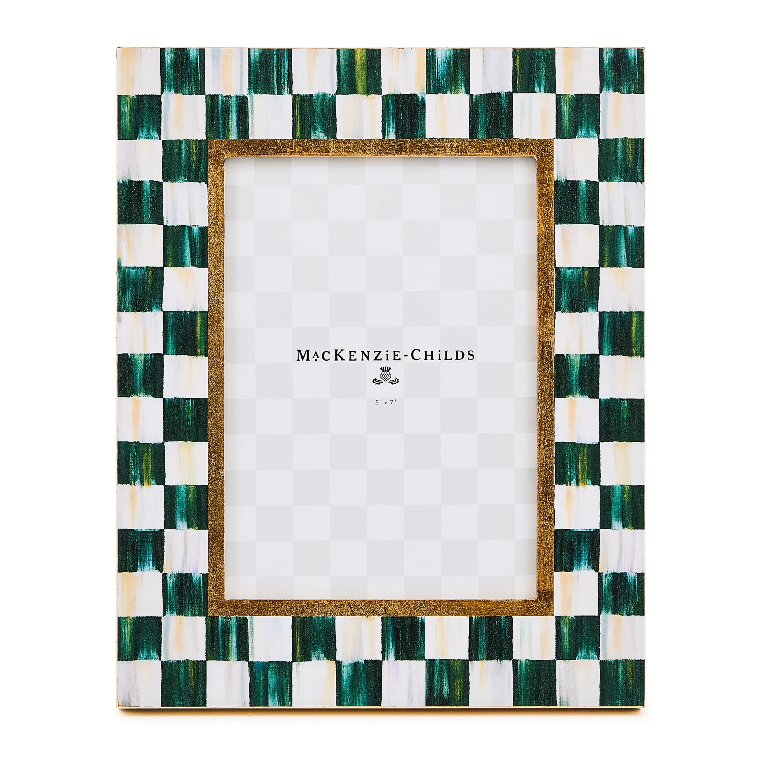 Courtly Check Lacquer 5" x 7" Frame