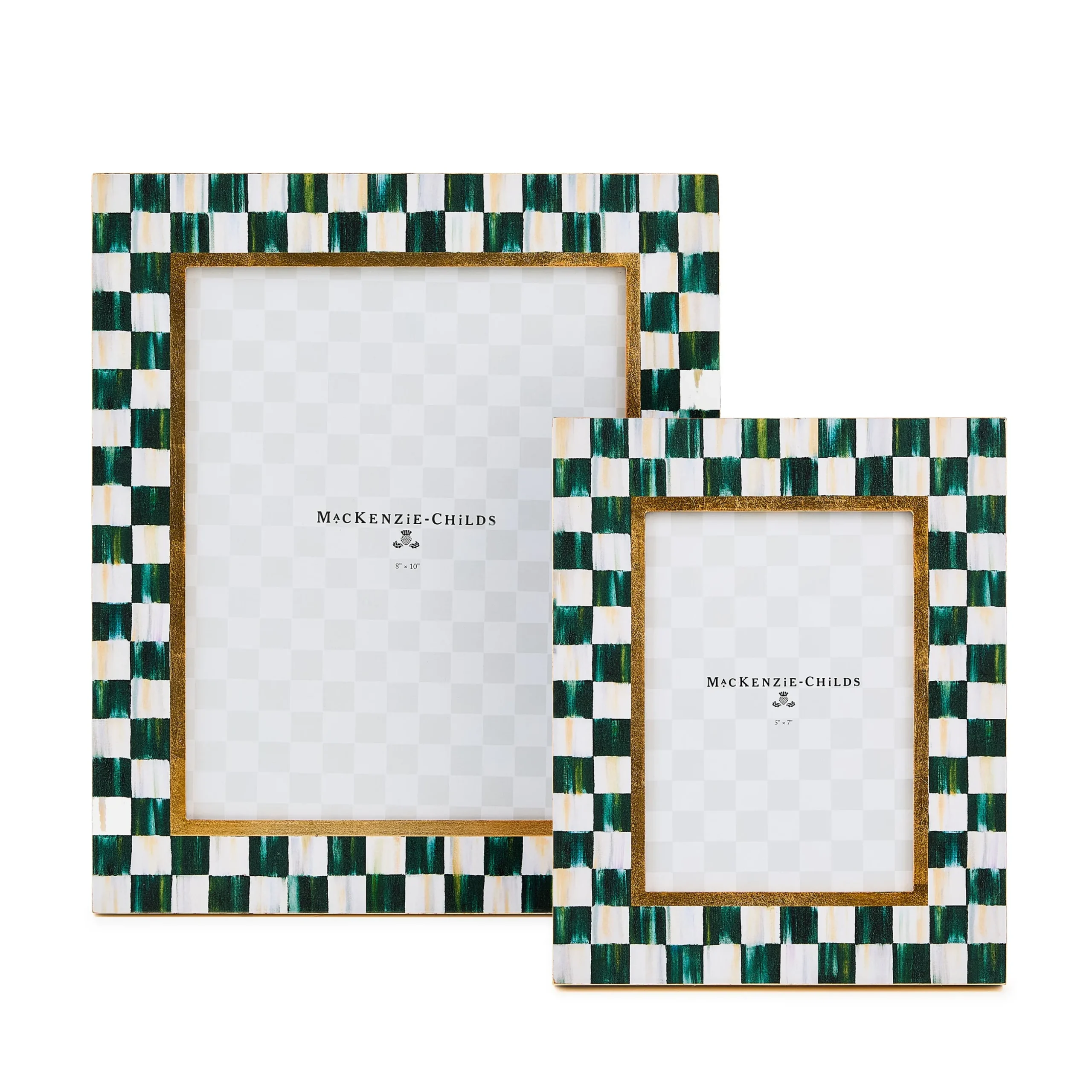 Courtly Check Lacquer 5" x 7" Frame