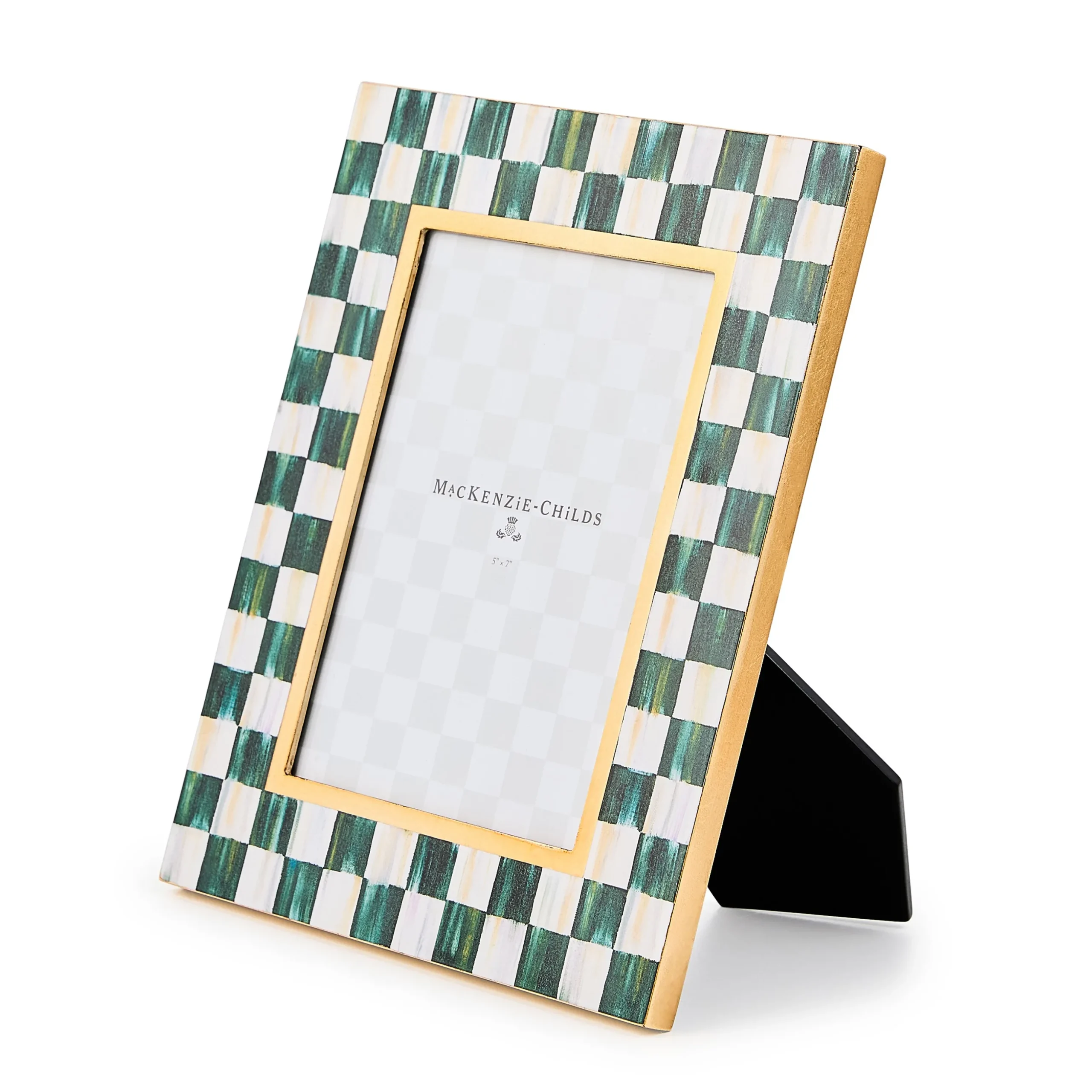 Courtly Check Lacquer 5" x 7" Frame