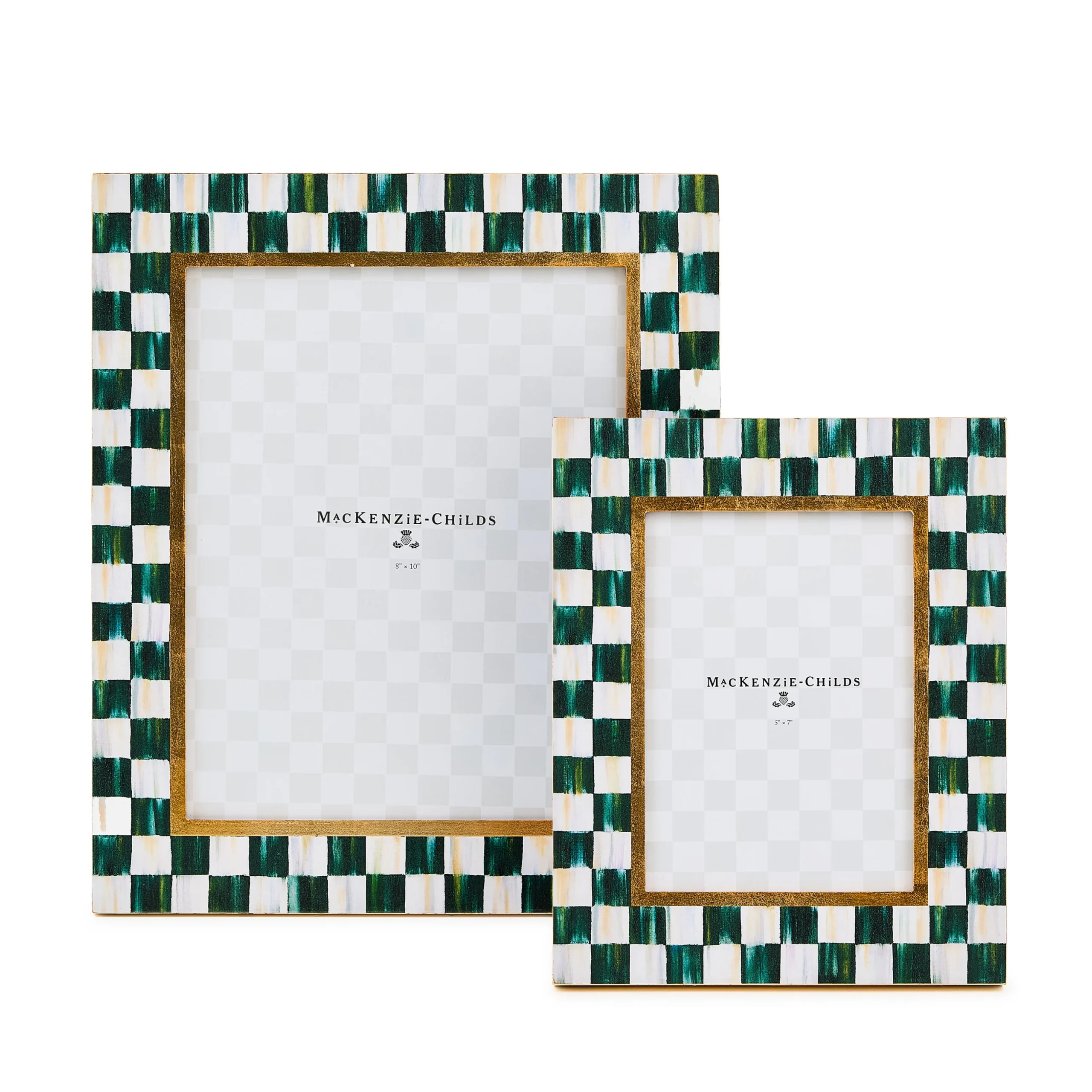 Courtly Check Lacquer 8" x 10" Frame