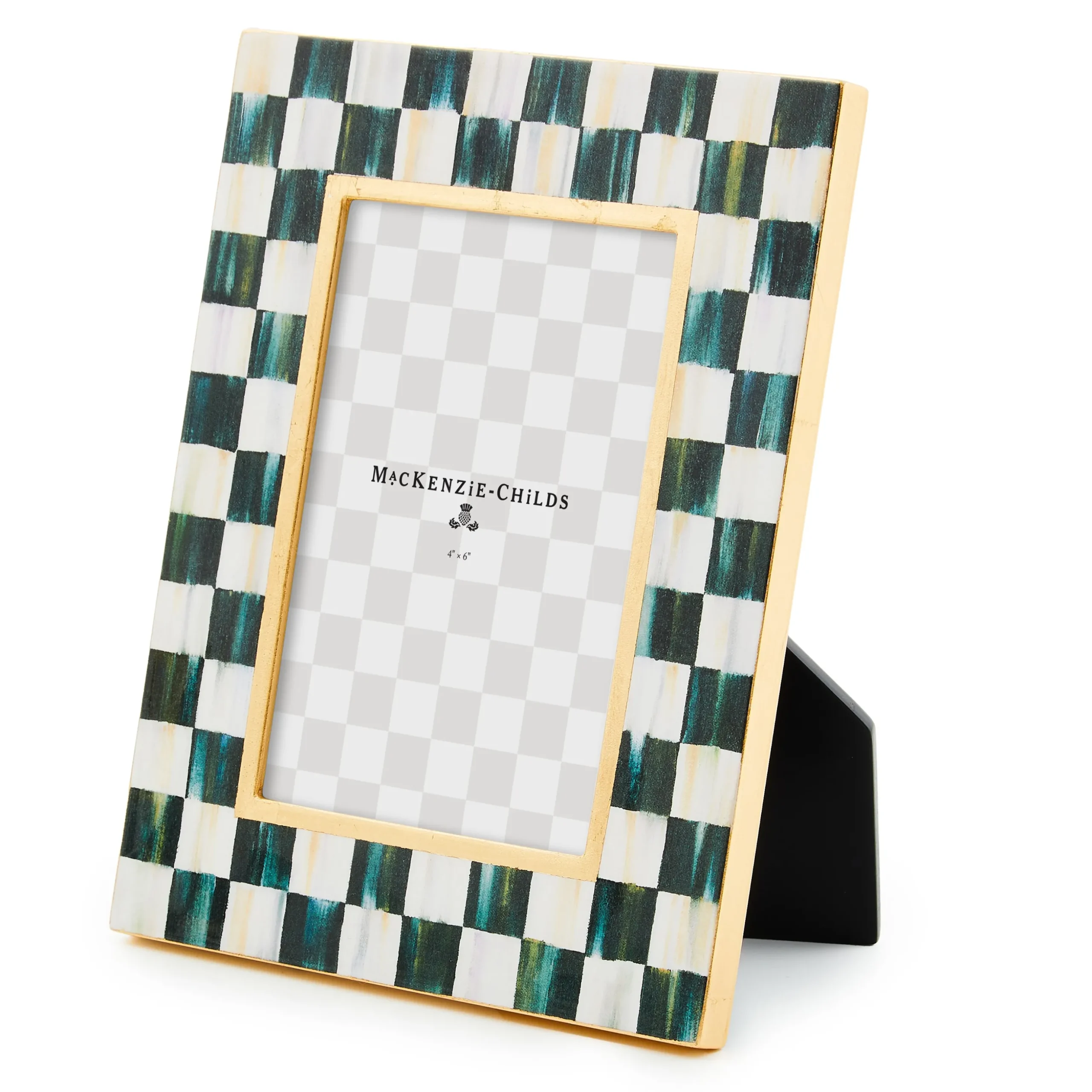 Courtly Check Lacquer 4" x 6" Frame