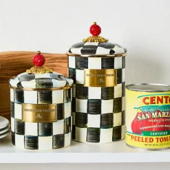 Courtly Check Large Canister