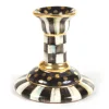 Courtly Check Large Ceramic Candlestick