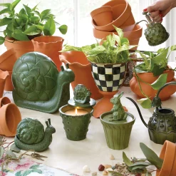 Courtly Check Large Flower Pot
