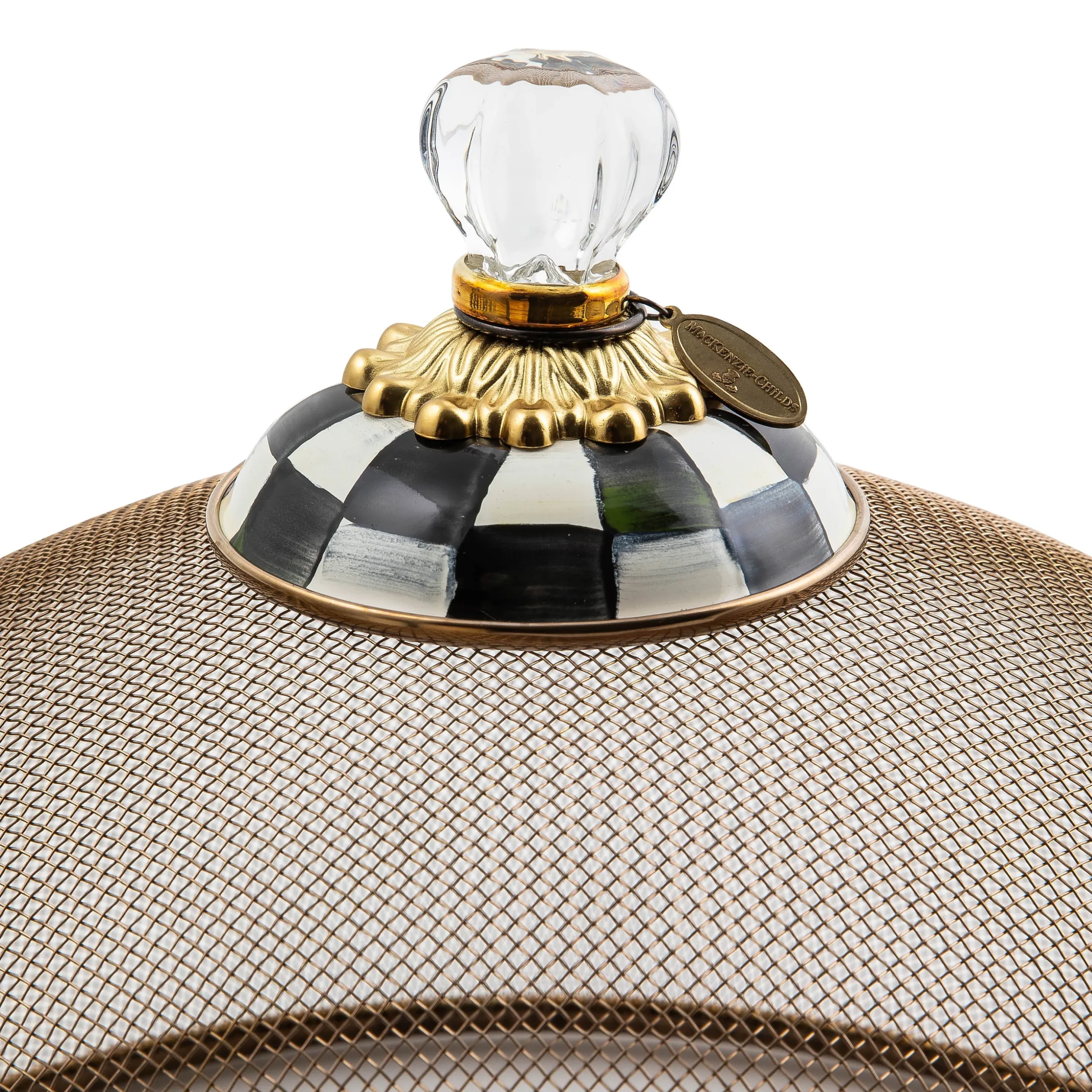 Courtly Check Large Mesh Dome