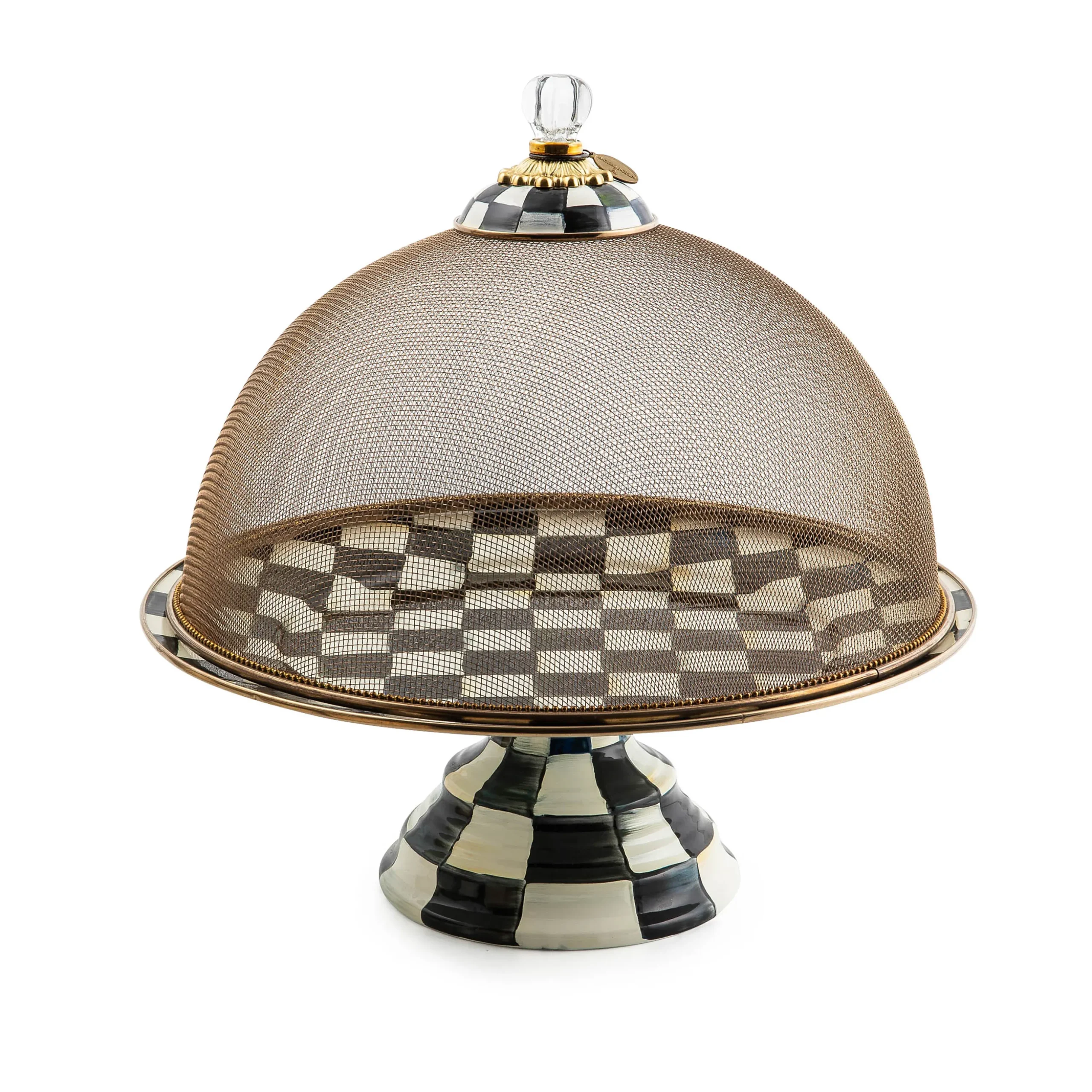 Courtly Check Large Mesh Dome