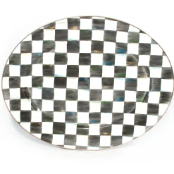 Courtly Check Large Oval Platter