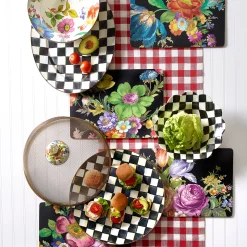 Courtly Check Large Oval Platter