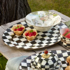Courtly Check Large Oval Platter