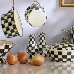 Courtly Check Large Salt & Pepper Shakers