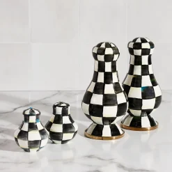 Courtly Check Large Salt & Pepper Shakers