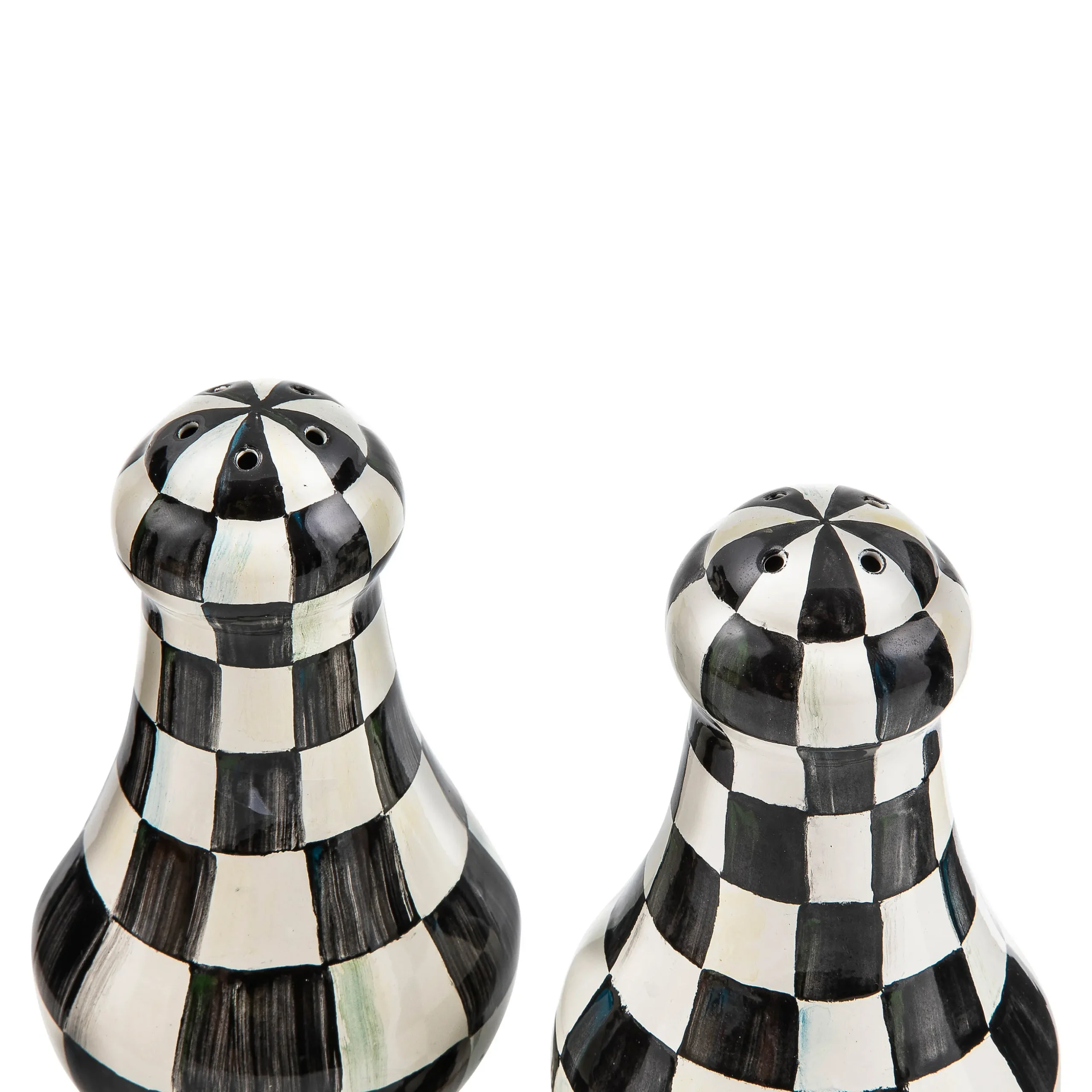 Courtly Check Large Salt & Pepper Shakers