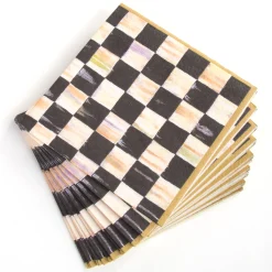 Courtly Check Luncheon Paper Napkins