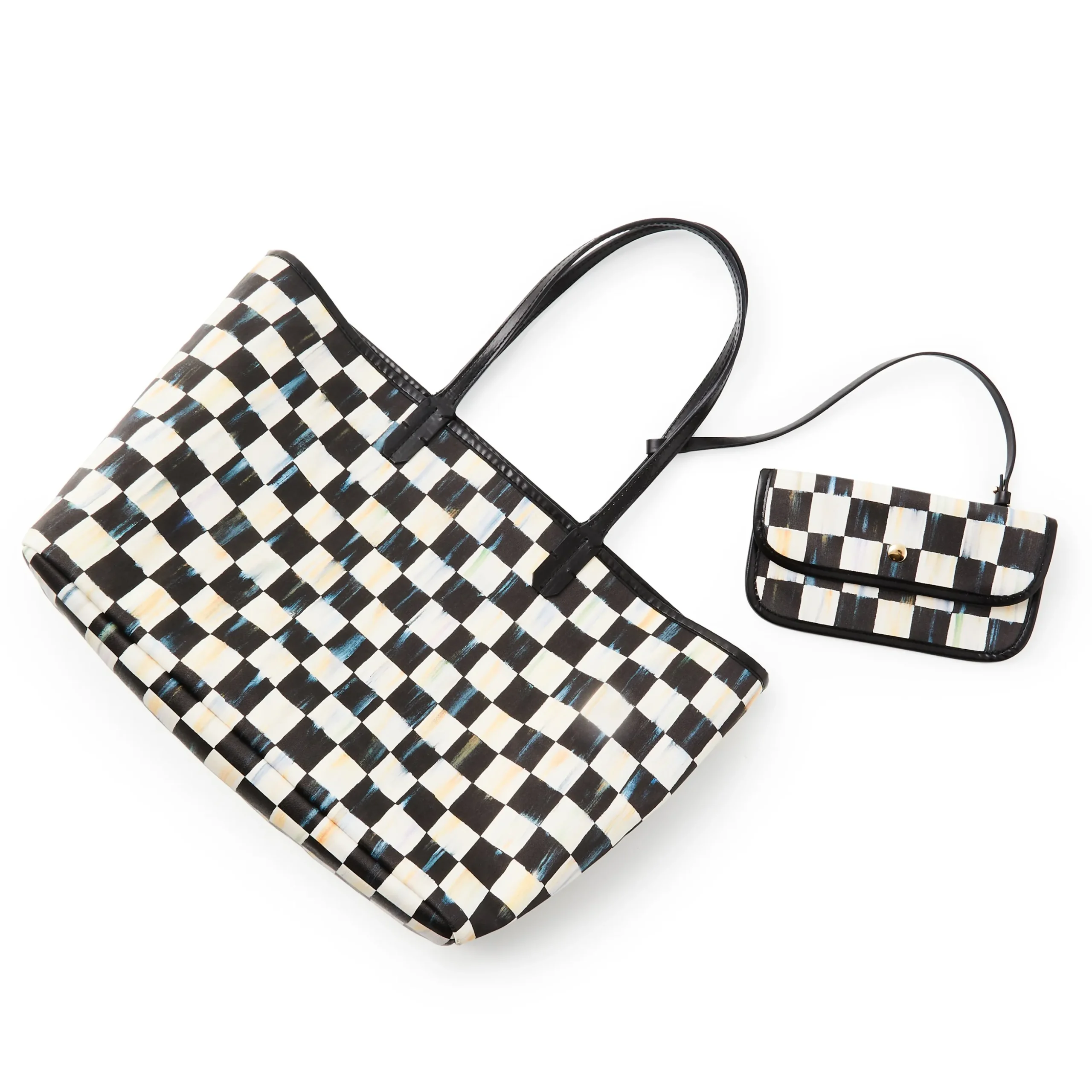 Courtly Check Marche Medium Tote