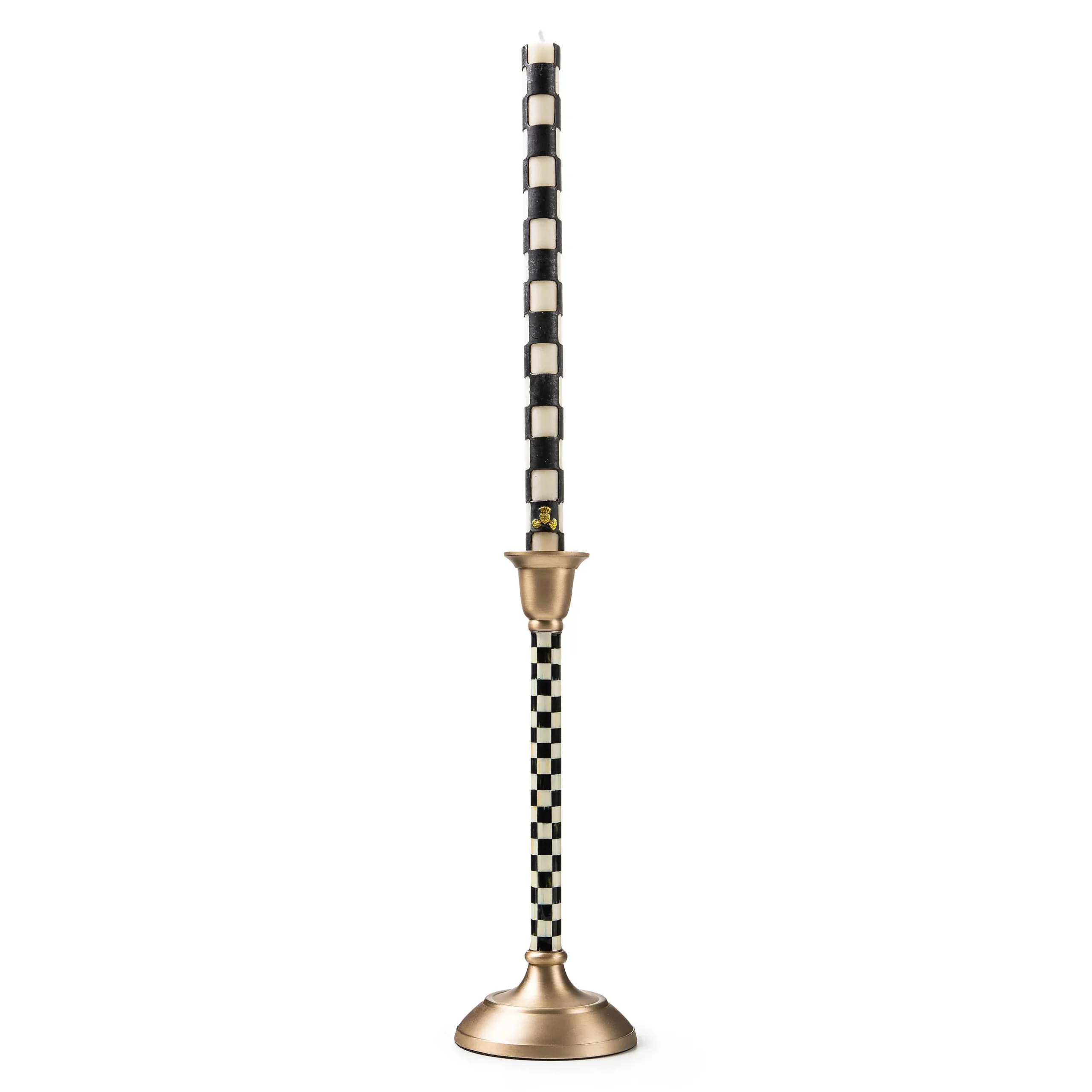 Courtly Check Medium Candlestick