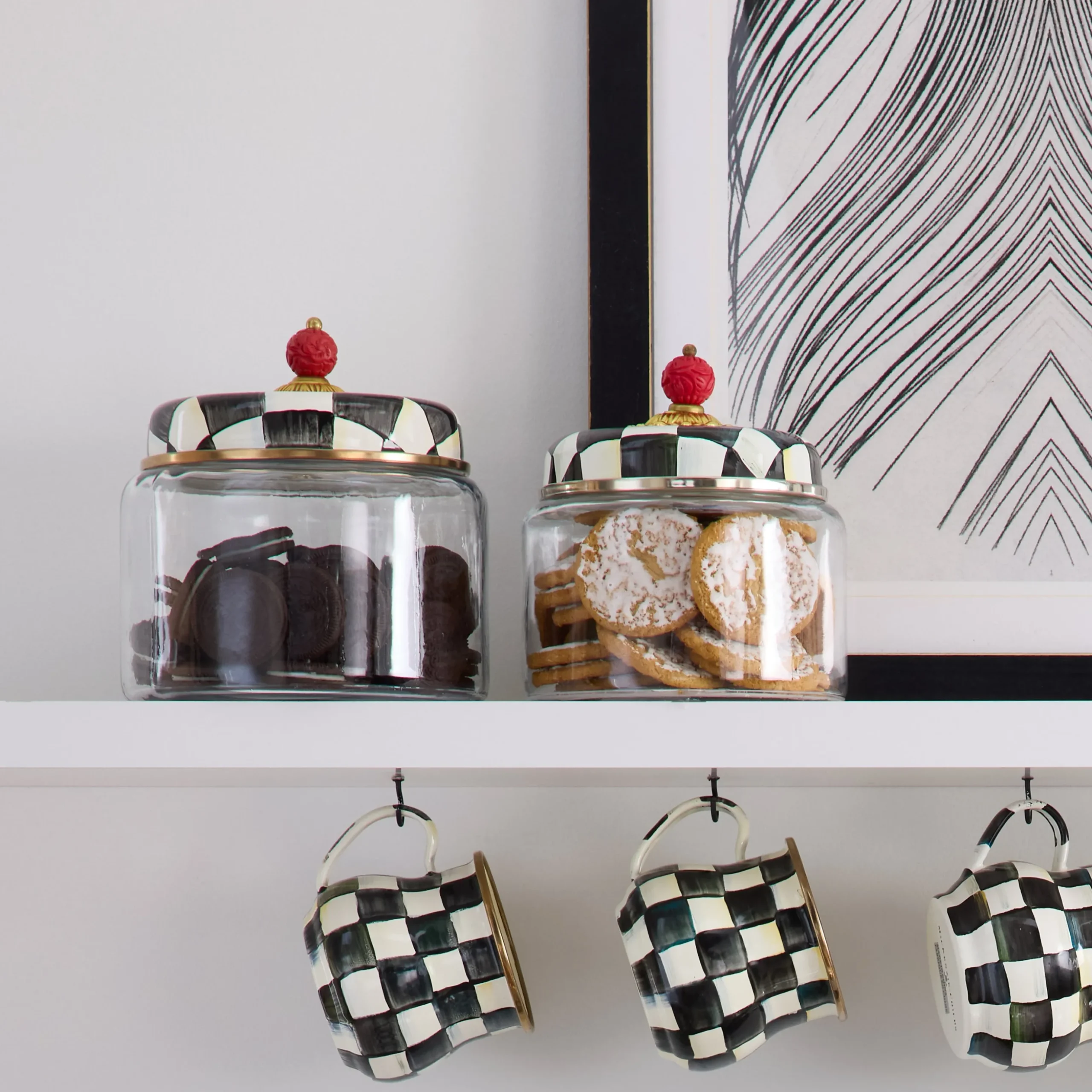 Courtly Check Medium Kitchen Canister