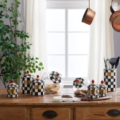 Courtly Check Mini Canister