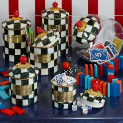 Courtly Check Mini Canister