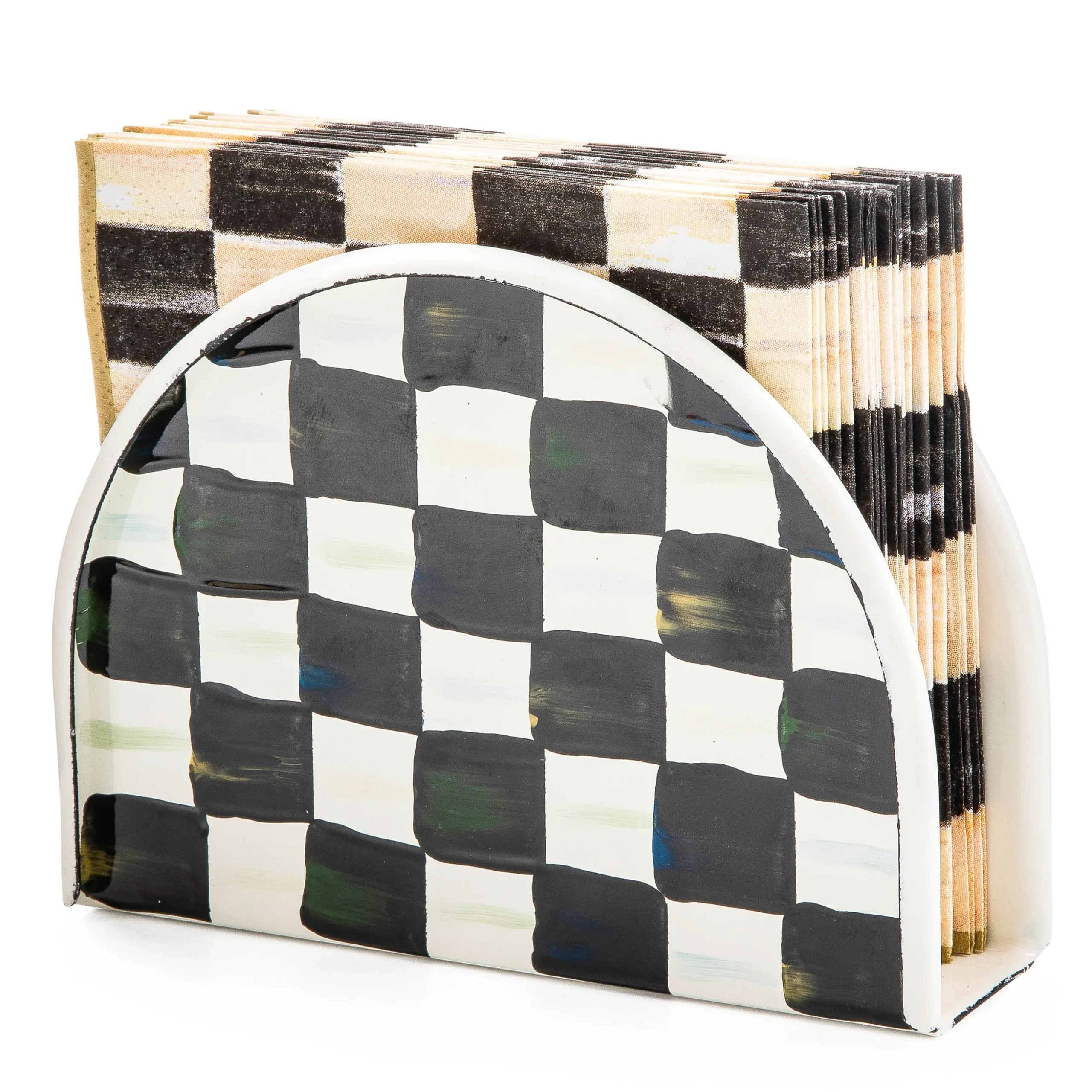 Courtly Check Napkin Holder