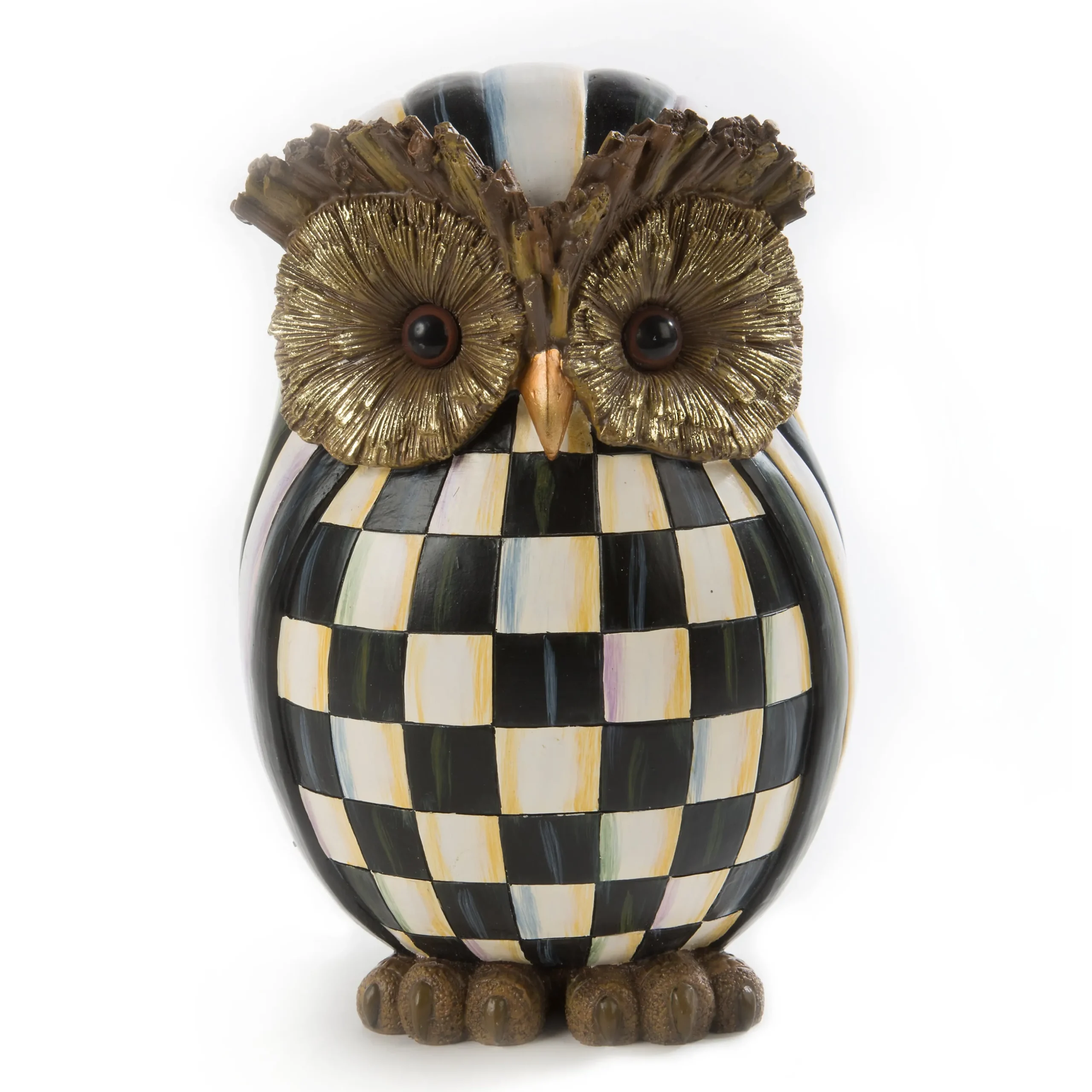 Courtly Check Owl
